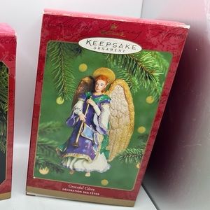 Vintage 2000 Hallmark Christmas Keepsake Graceful Glory Ornament In Original Box